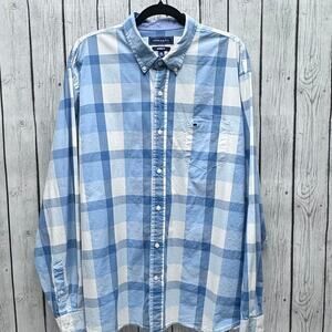 Crown & Ivy Classic Fit Button Down Long Sleeve Size XXLg